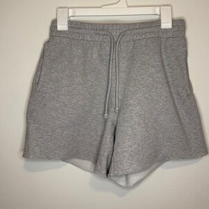 Aritzia TNA Cozy Af Sweat Short Grey Size Small